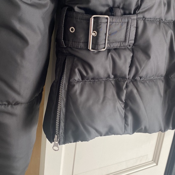 Eddie Bauer black goose down puffer jacket. - Picture 7 of 14